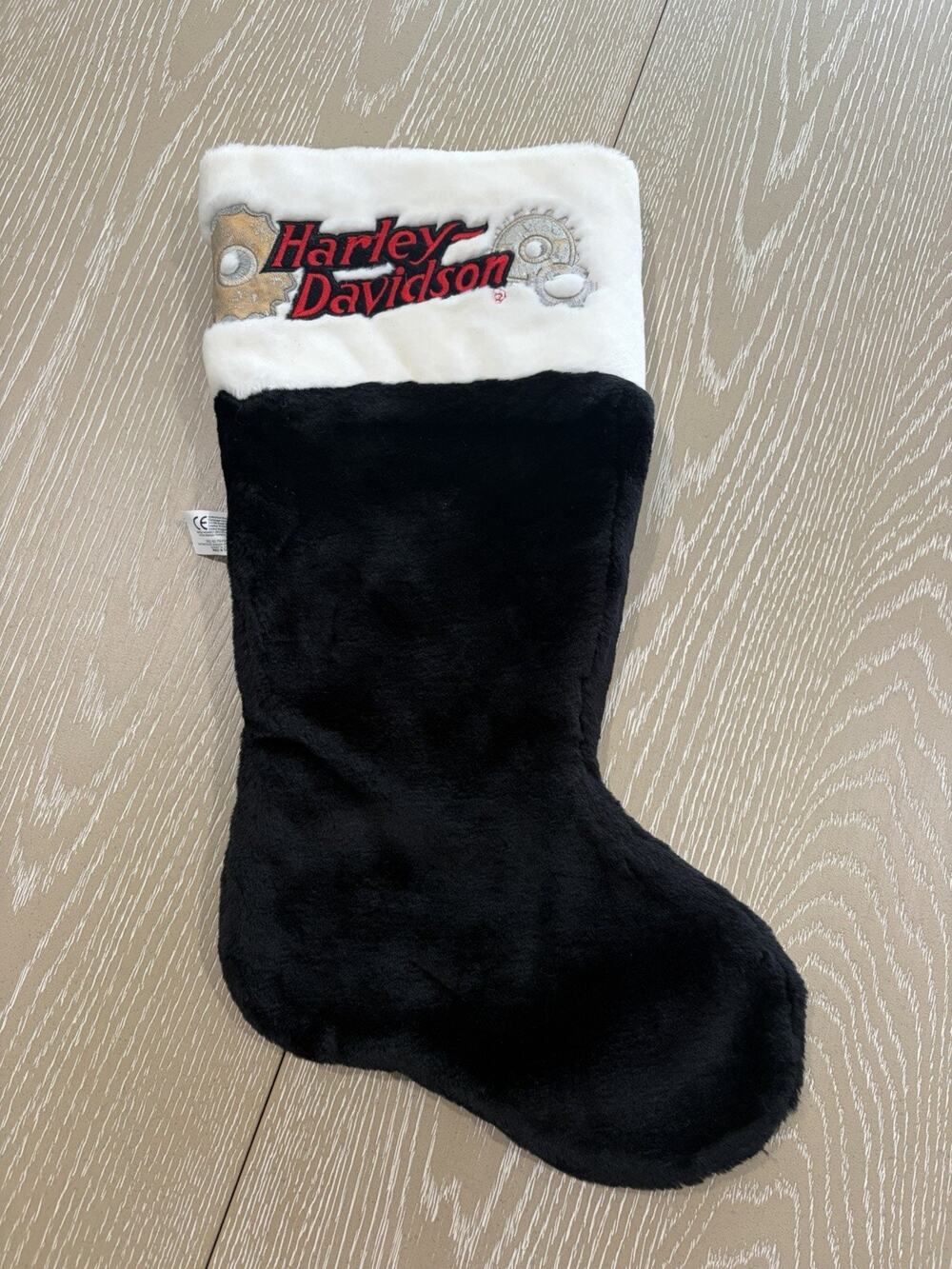 Harley Davidson Motorcycles VTG 2001 Plush 18” Christmas Stocking